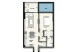 1 bedroom apartment